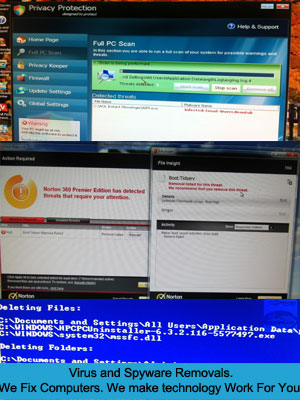 virus and spyware cleaning long island